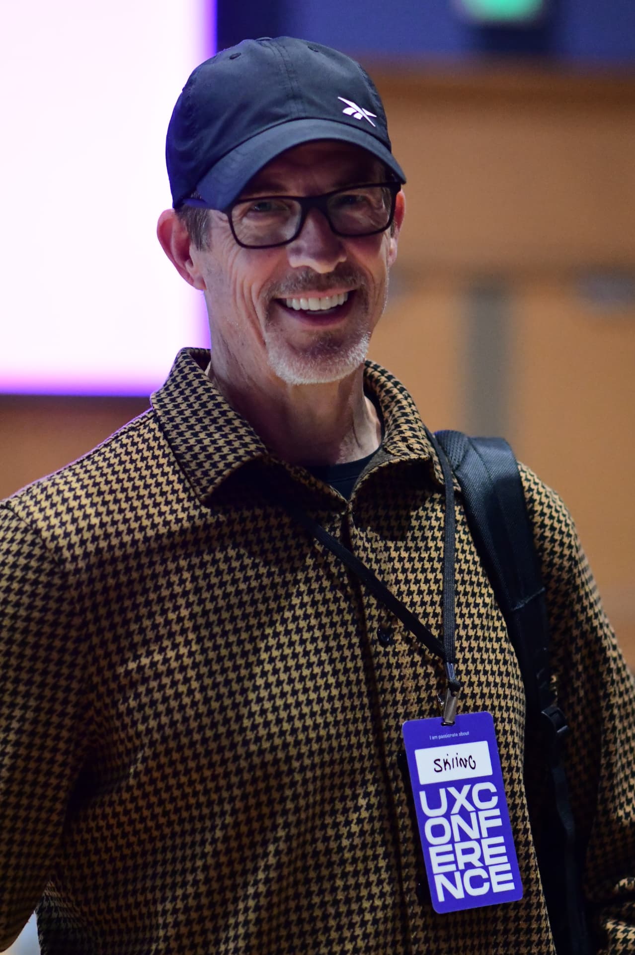 A UXCON attendee portrait